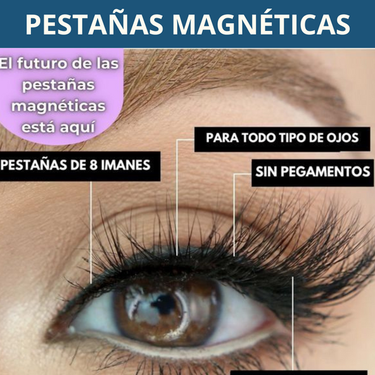 PESTAÑaAS MAGNÉTICAS Glan Magic - kit de 5 pares