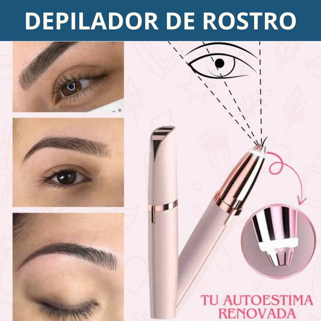 DEPILADOR DE CEJAS RECARGABLE